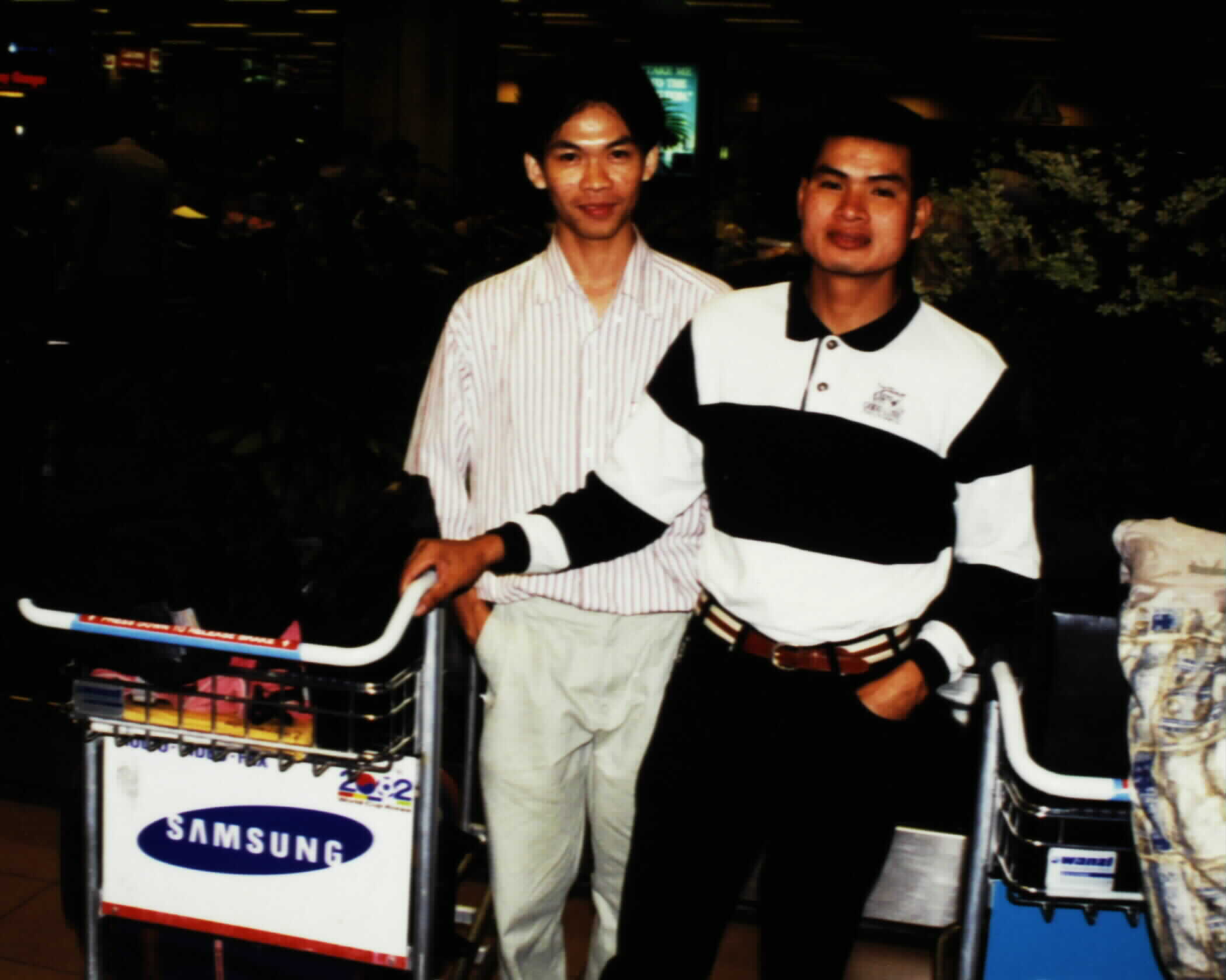 Taken at Singapore airport in 1998.